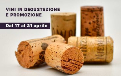 Degustazione e offerta vini – dal 17 al 21 aprile