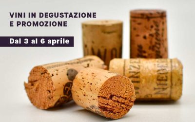 Degustazione e offerta vini – dal 3 al 6 aprile