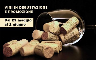 Degustazione vini dal 29 maggio al 2 giugno