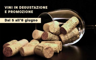 Degustazione vini dal 5 all’8 giugno