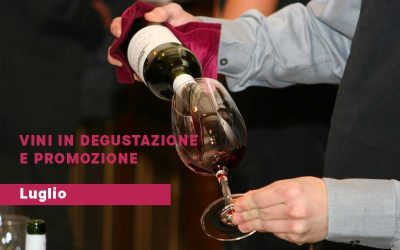 Nuove serate di degustazione di luglio