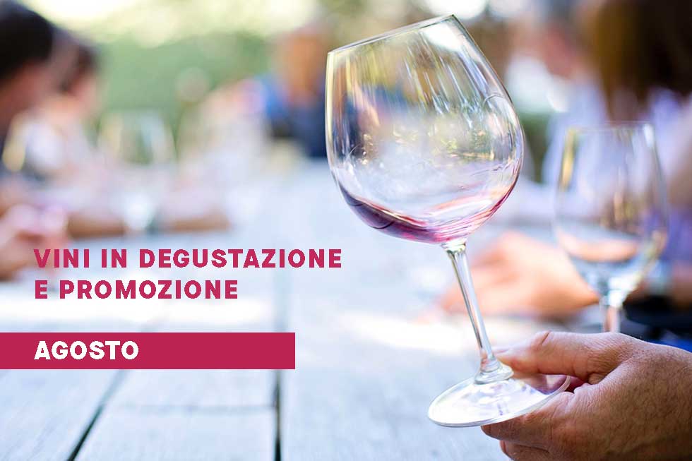Degustazione vini agosto